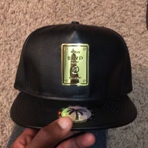 N 420 BLVD supply tree life gang leather hat